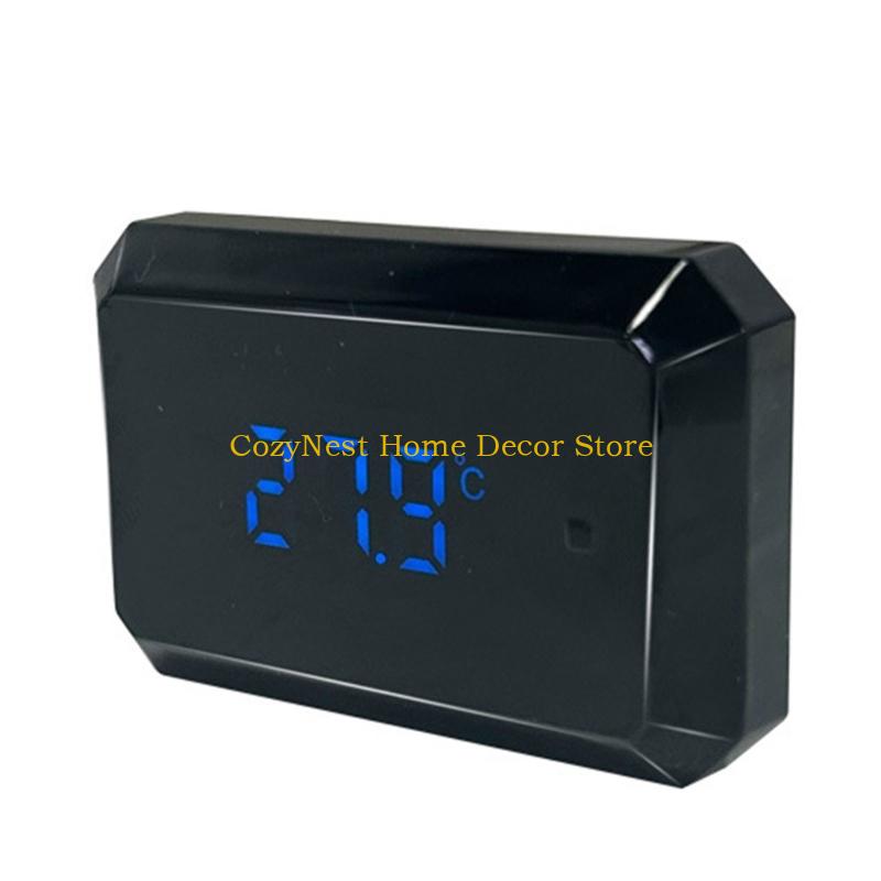 92MF Aquarium LED Thermometers Cordless Digital Aquarium Thermometers No Wire Water Temperature