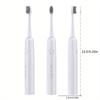 Adult Sonic Electric Toothbrush Travel Set Premium USB Rechargeable Soinc Toothbrush IPX7 Waterproof with 6  Toothbrush Heads