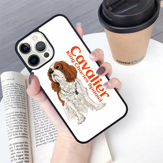 Чехол для телефона с изображением собаки Кавалер-кинг-чарльз-спаниель Для iPhone 17 Air 16 15 14 Plus Для Apple 11 12 13 Pro Max coque coque
