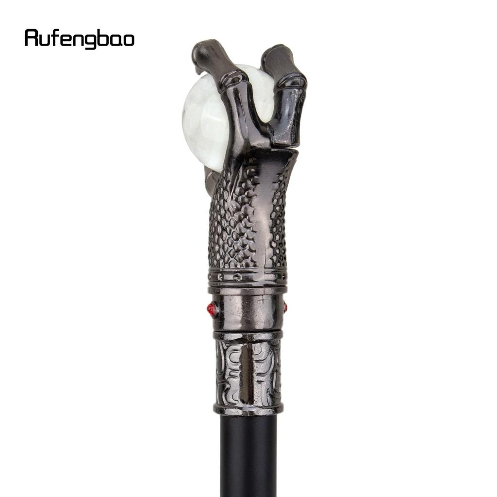 Коготь Дракона, стеклянная прозрачная шариковая трость, модная декоративная трость, элегантная трость для косплея, джентльмен, 93 см