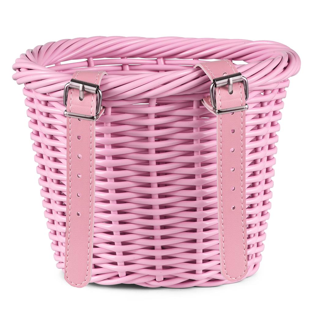 Kid "s Bike Basket for Girls Front Bike Accessories with Handlebar Streamers  Cycling Ages 313
