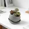 3D-печатные горшки для суккулентов Пластиковые горшки для выращивания Современный декоративный горшок Настольный для офиса