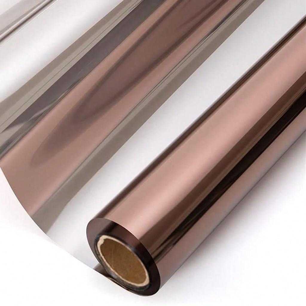 Самоклеящаяся теплорегулирующая оконная пленка, блокирующая УФ-излучение, с защитой от бликов, для стеклянной двери автомобиля, домашнего офиса, простая установка, многоразовое использование