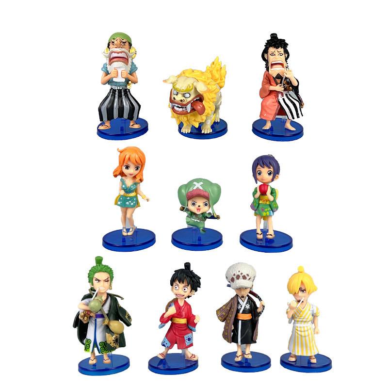 Anime One Piece Pvc Action Figures Model Toy Doll Decoration Cute Gifts Kids
