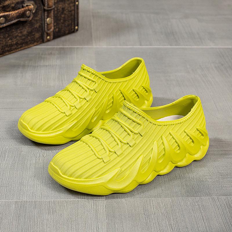 Мужские и женские водонепроницаемые короткие резиновые сапоги - Модная, нескользящая, всесезонная обувь