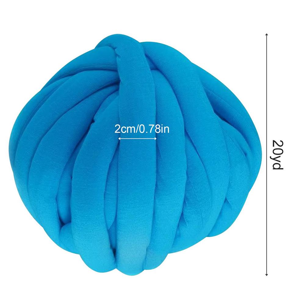 20 ярдов бархатной толстой пряжи, толстая, супер объемная, для ручного вязания крючком, мягкая хлопковая пряжа для ручного ровинга, пряжа для одеяла