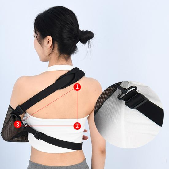 Yousheng Arm Sling for Rotator Cuff Tear Shoulder Injury Collarbone Support Adjustable Shoulder Strap Universal Left And Right Arm Shoulder Stabilizer
