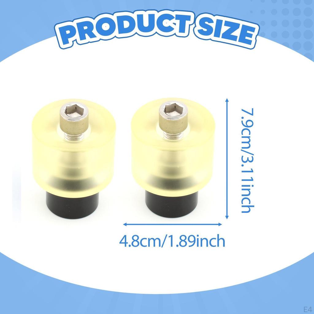 Aluminum Alloy Motorcycle Guard Ball Collision Protector, Easy to Install Use Sturdy