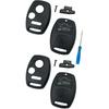 Запасной чехол-брелок для ключа подходит для 2006 2007 2008 2009 2010 2011 Honda Accord Civic CRV Pilot Ridgeline Odyssey Бесключевой пульт ДУ