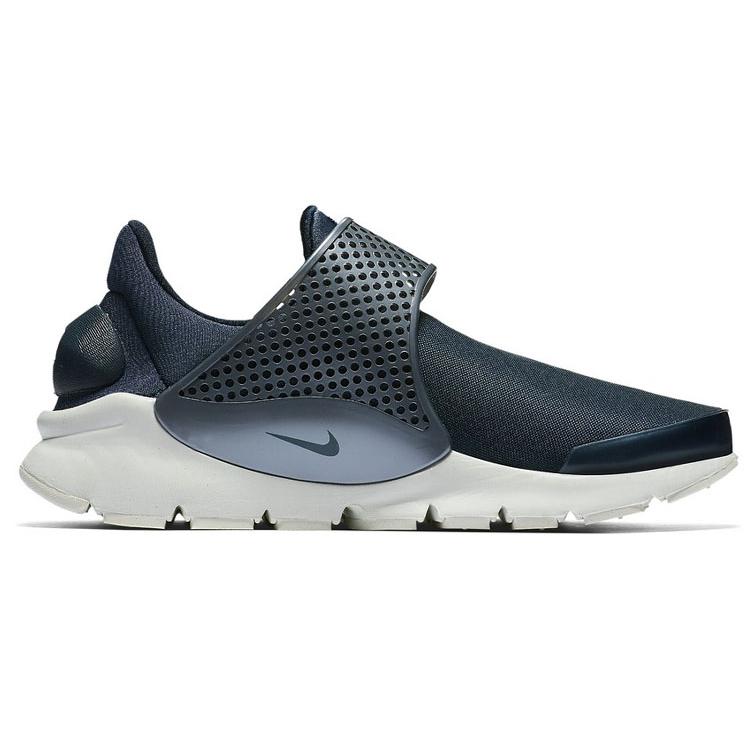 Nike Кроссовки Sock Dart Prm TXT со шнуровкой, низкие, для детей, стиль жизни, сине-белые, для подростков AA1100-901