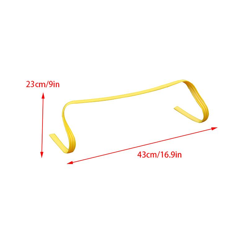 Мини-барьеры для футбола Портативное футбольное оборудование для тренировки скорости Съемные барьеры для ловкости Лестница Спортивное защитное оборудование