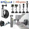 Action Camera Suction Cup Car Mount Holder Adapter for DJI Osmo Pocket 3 GoPro Hero 13 12 11 10 9 Insta360 X4 Accessories