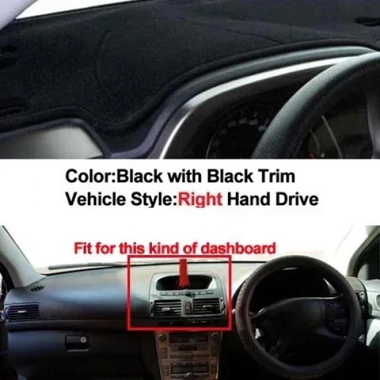Car Dashboard Cover Non slip pad For Toyota Avensis 2005 2006 LHD RHD Styling Car Dash Mat Sun Shade Pad Anti-UV Cushion