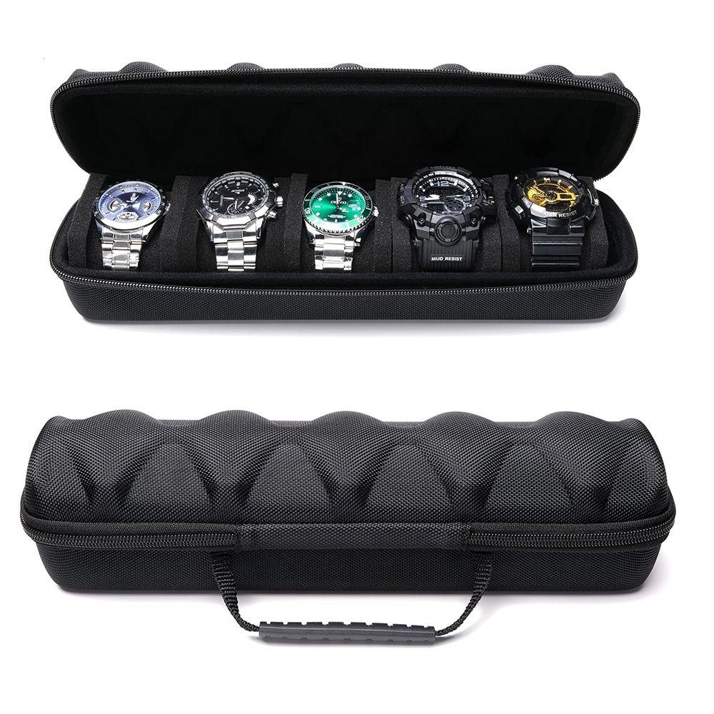 Portable Watch Carrying Case Zipper Bag Watch Storage Bag Accessories Watch Holder
