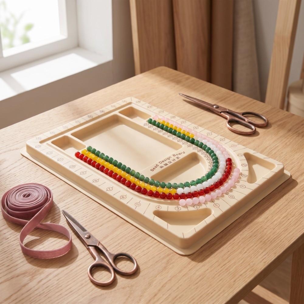 Design Board Bracelet Necklace Tray Handmade Jewelry Making Measuring Tools For DIY