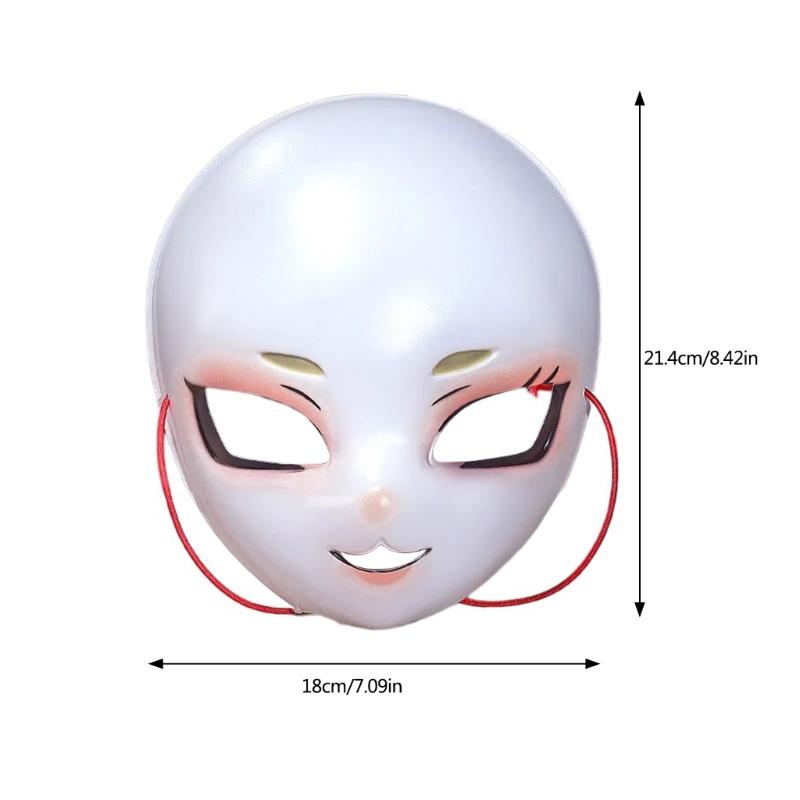 Маска для маскарада для женщин, маска на Хэллоуин для девушки, маска для косплея на Хэллоуин, маска-аксессуар для маскарада на все лицо