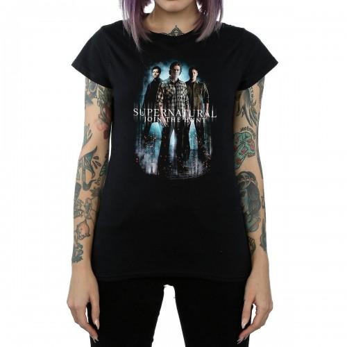 Supernatural Womens/Ladies Group Cotton T-Shirt