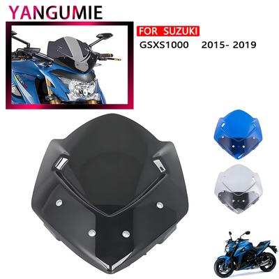 Suzuki GSXS 1000 2015-2019 Для Suzuki GSX-S1000 GSXS1000 GSXS GSX-S 1000 Ветровое стекло Ветрозащита Дефлектор ветра Мотоцикл 2018