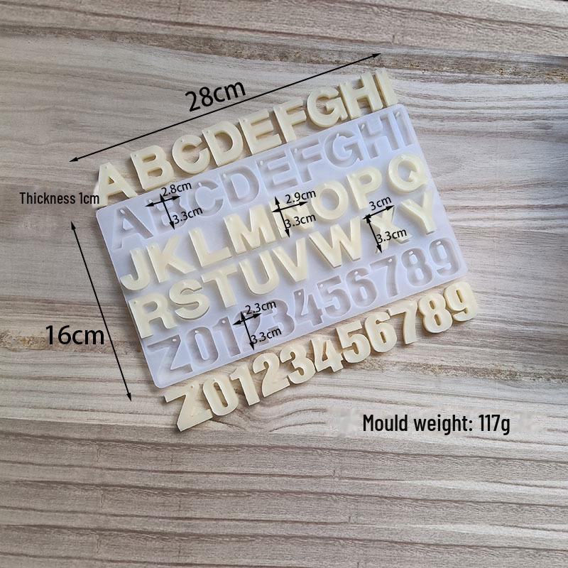 Силиконовая форма для изготовления фонетического алфавита своими руками для изготовления ювелирных изделий и подвесок