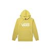 Vans Толстовка с капюшоном и логотипом с буквенным принтом, однотонная, на шнурке, унисекс, светло-желтая VN0A4MM9ZB81
