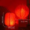 Handmade Paper Lamp Ball Luminous Mid Autumn Festive Lanterns Round Paper Lanterns  Party Supplies