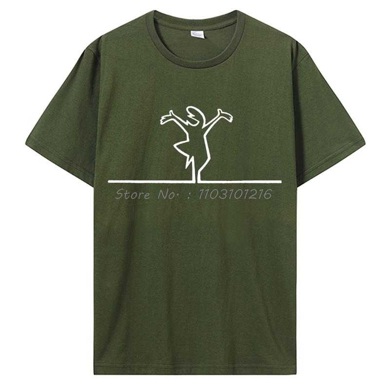 La Linea Линия Освальдо Кавандоли ТВ Футболка Повседневная Фитнес Футболка Хлопковые Топы Футболки Оверсайз Унисекс Футболка Мужская Одежда