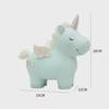 Resin Unicorn Piggy Bank - Cute Children's Room Ornament & Student Desk Decor Gift