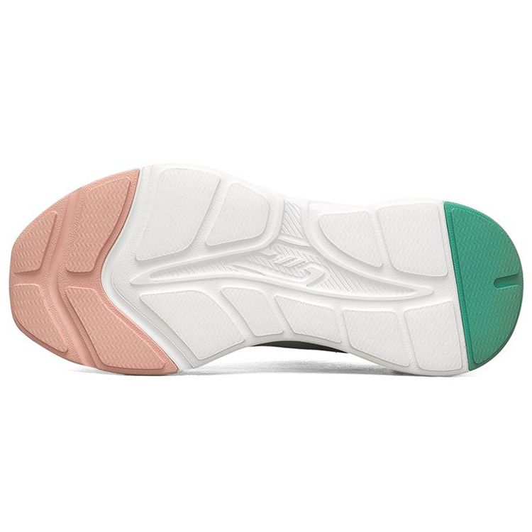 Skechers Bobs Bamina Удобные низкие кроссовки для бега Женские кеды Белый Розовый 117040-WPK
