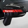 Toyota Tanto Car Rear View Mirror Sticker Car Sticker Auto Side Rearview Mirror Stripe,