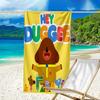 1pc Hey Duggee3 Beach Towel, Beach and Seaside Swimming Pool Equipment, Fashion Pattern, Rectangular, Travel Essentials