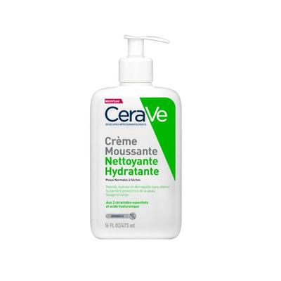 Cerave Очищающий пенящийся крем-гель для лица для нормальной и сухой кожи 473 мл