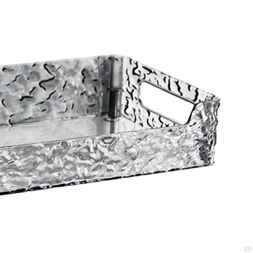 Поднос для хранения в ванной комнате для столешницы - стильная полка для туалетных принадлежностей и косметики