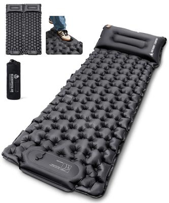 OneTigris BLACKCRYSTAL Air Camping Infinite с 196 x 60 x Компактная сумка для хранения Легко для соло Семейный сон в Для предотвращения катастроф Матрас,