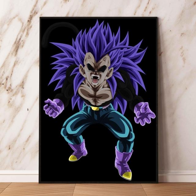 Плакаты и картины, комиксы Сон Гоку Какарот, картинки, друзья, подарки, украшения для детской спальни, печать высокого разрешения