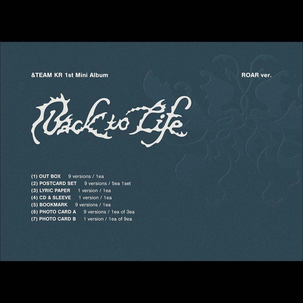 &TEAM - Вернуться к жизни (РЫК версия.) / KR 1-й мини-альбом