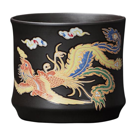 Tea Set Hand-made Dragon And Color-changing Zisha Purple Clay Teapot Phoenix Tea Kettle Premium