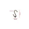 S-shaped Climbing Hook: 16mm Stainless Steel Cross Rope Connector