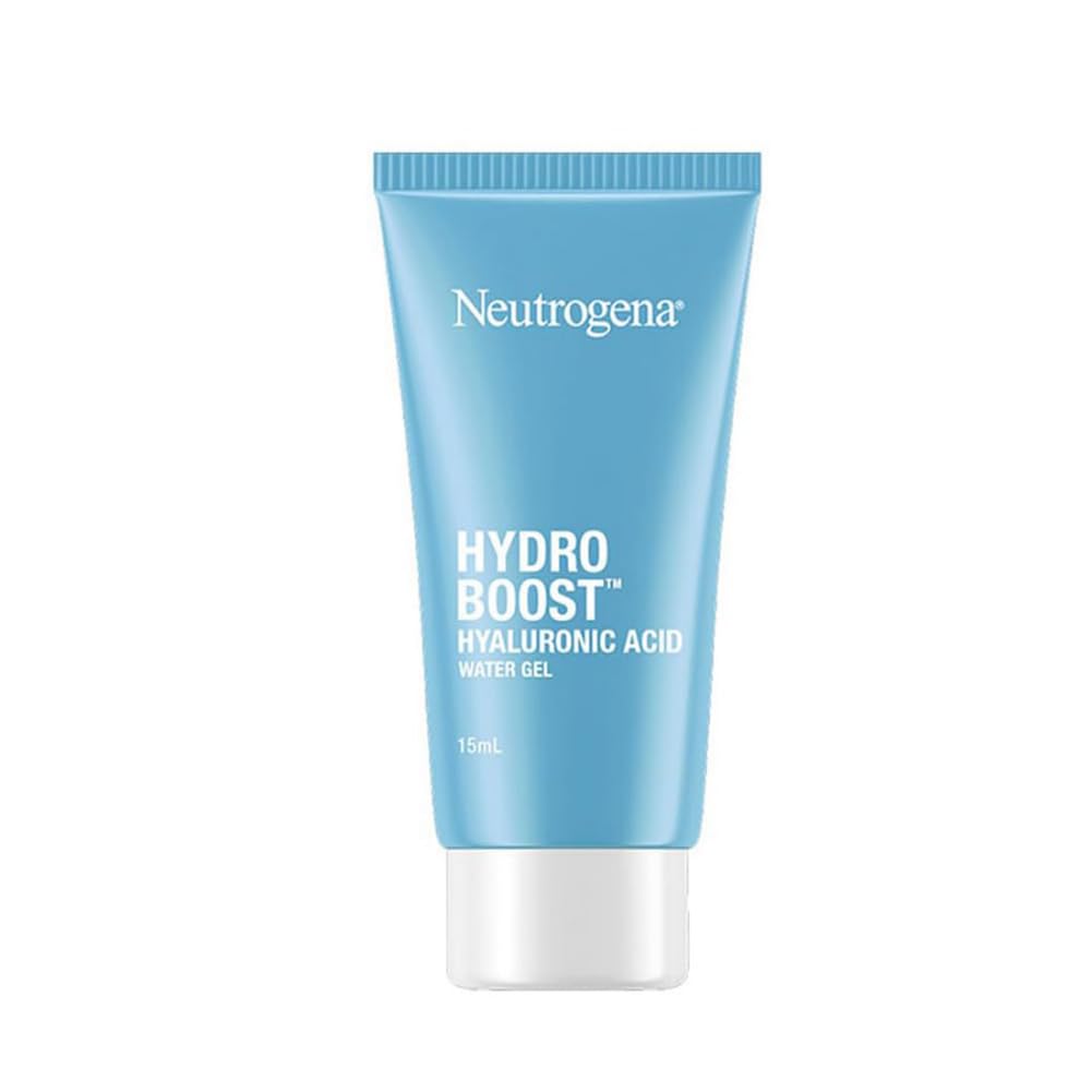 Neutrogena Гидро Буст Увлажняющий крем для лица с гиалуроновой кислотой 15 мл | Без масел, нелипкий, легкий гелевый, быстро впитывающийся
