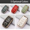 6 Buttons Tpu Car Key Case Cover for Jeep Renegade Grand Cherokee Dodge Charger Ram 1500 2500 3000 Challenger Chrysler Journey