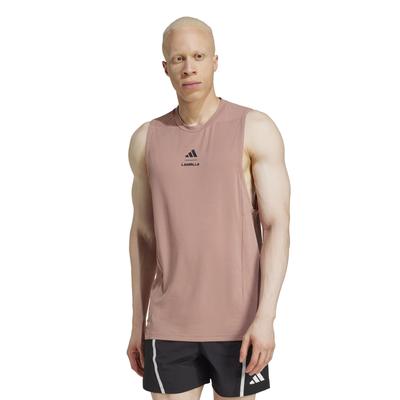 Майка с графикой Adidas Les Mills JRS33 KRL50 Теплый бежевый Мужская (JJ1436) Ж/М
