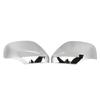 Pair of Chrome Plated Side Mirror Covers Caps Stick On Left Right Exterior Rear View Mirror Cap For