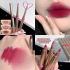 6 Colors Velvet Lip Liner Pencil Waterproof Long Lasting Lipsticks Pen Brown Plumper Lip Contour Makeup Tool Beginner Cosmetics