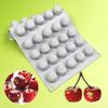 35 Cavity Cherry Mousse Mold Fondant Dessert Chocolate Decoration DIY Cheeses Cake Silicone Mold Kitchen Bakeware Accessories