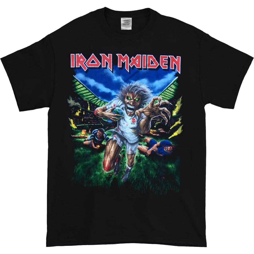 Двусторонняя футболка унисекс Iron Maiden Even 2008 Twickenham
