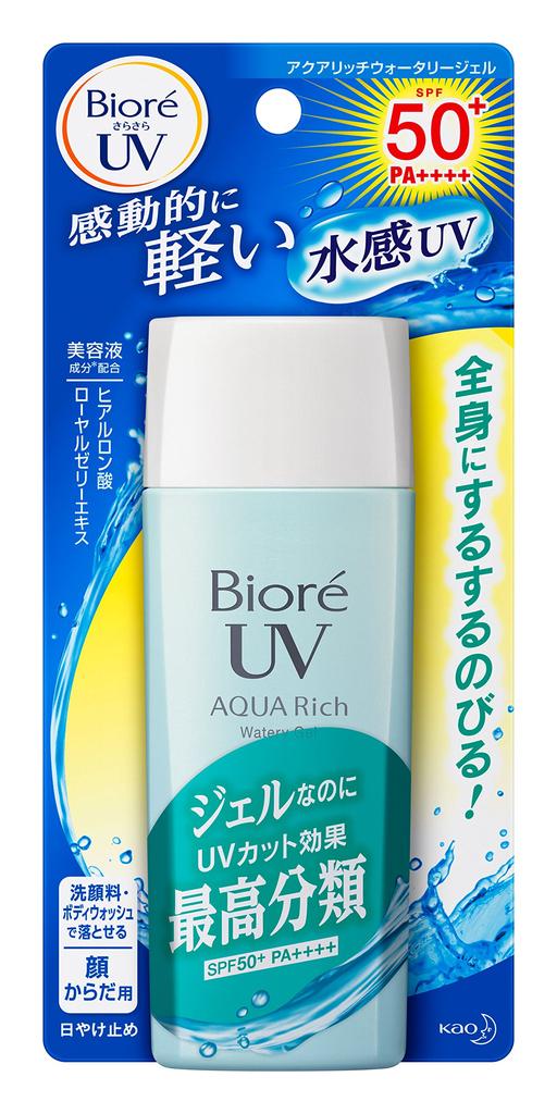 Biore Smooth UV Aqua Rich Watery Gel 90мл SPF50+/PA++++ [продукт]