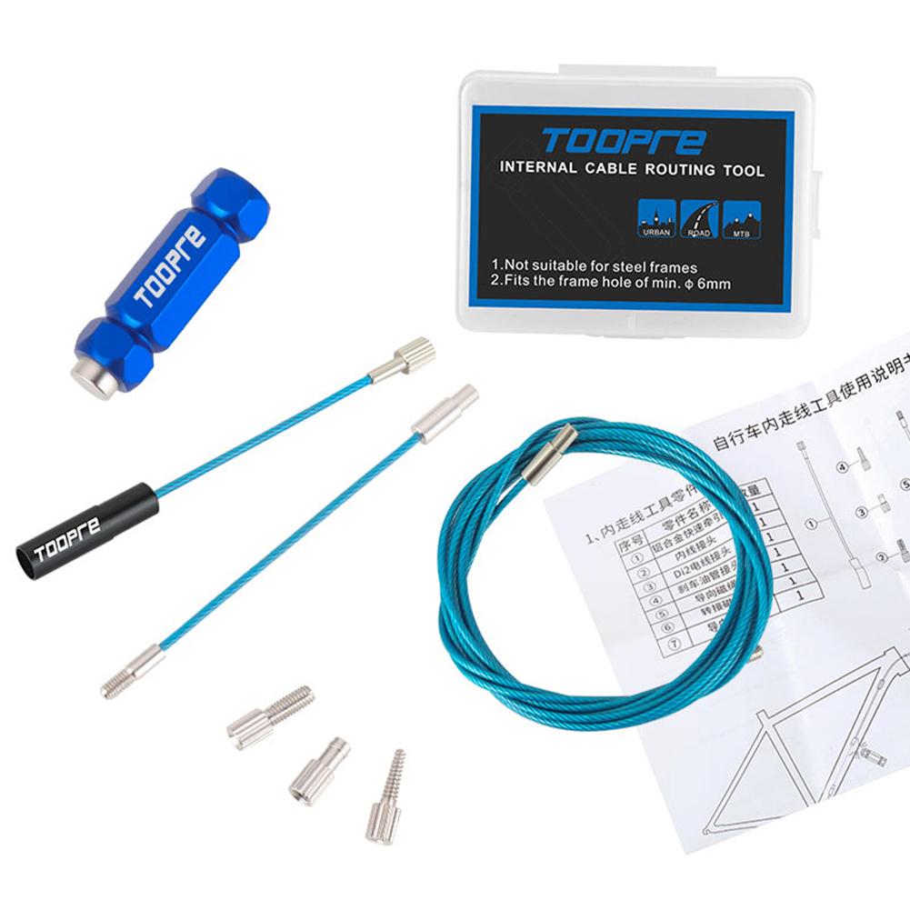 TOOPRE Internal Cable Routing Bike Tools Professional Bicycle Internal Cable Routing Tool for Carbon Fiber Frame Bike Repair Kit