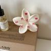 Cherry Bow Frangipani Hair Clips Double Sided Large Claw Clip New Hair Claw Clip  Hair Accessories