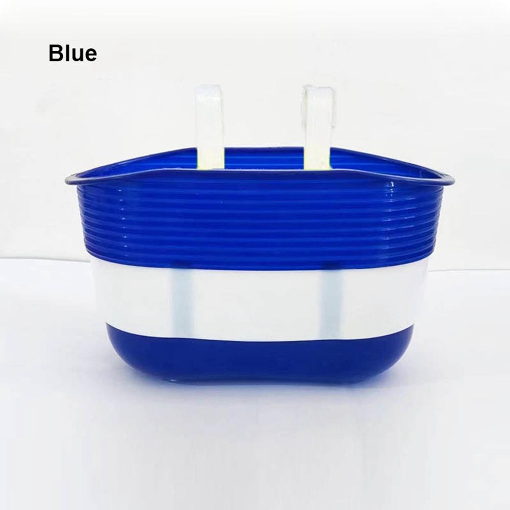 Детали Детская велосипедная корзина Пластиковая корзина на руль детского самоката Аксессуары для горного велосипеда