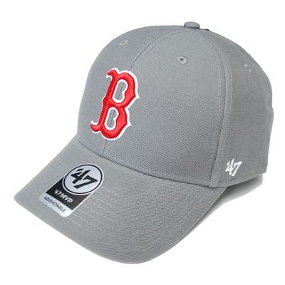 Кепка MVP Forty Seven Boston Red Sox в темно-сером цвете, 6-панельная,