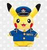 Plush Toy: Stationmaster Pikachu, Pokémon Store Tokyo Station Uniform Ver.